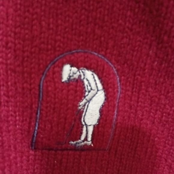 Lot Of 2 J. McInerney Ltd. Men 100% Lambswool Golf - Picture 3 of 9